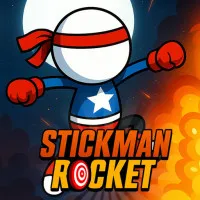 Play Stickman Rocket now!