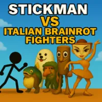 Play Stickman Vs Italian Brainrot Fighters now!