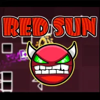 geometry-dash-red-sun